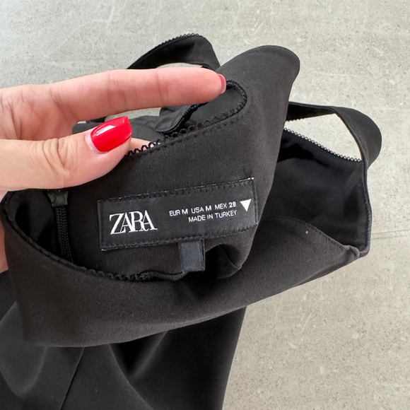 Zara little black dress, with small lace detail. Perfect LBD! - Picture 8 of 8